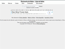 Tablet Screenshot of fobias.net