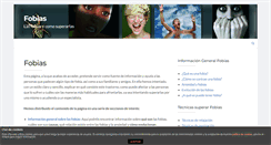 Desktop Screenshot of fobias.org